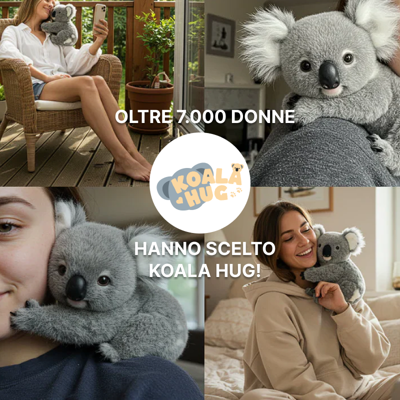 Koala Hug - Il Koala TERAPEUTICO studiato per la calma.