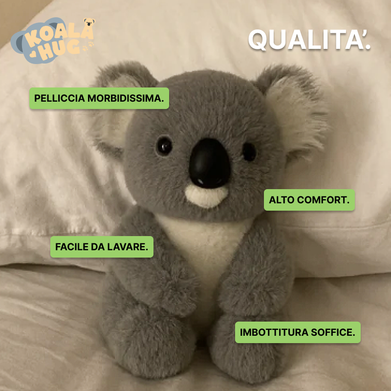 Koala Hug - Il Koala TERAPEUTICO studiato per la calma.