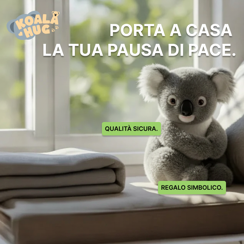 Koala Hug - Il Koala TERAPEUTICO studiato per la calma.